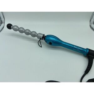 Bed Head Curve Check XL Bead Shaped Barrel Tourmaline Ceramic Styling Iron Works